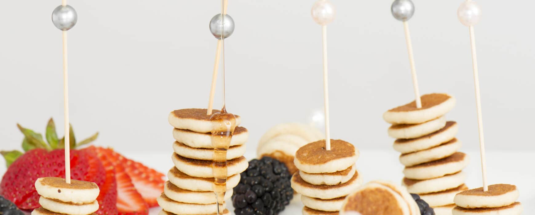 Mini Stack Of Pancakes NYC Catering