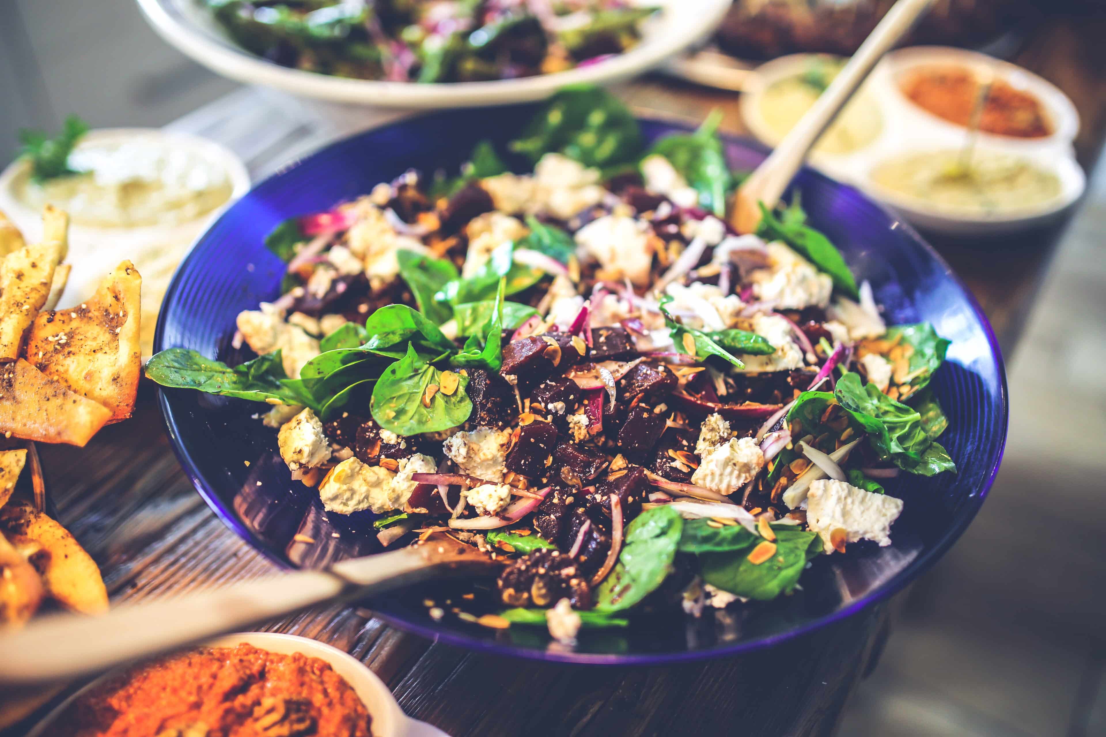 Spinach Salad NYC Catering