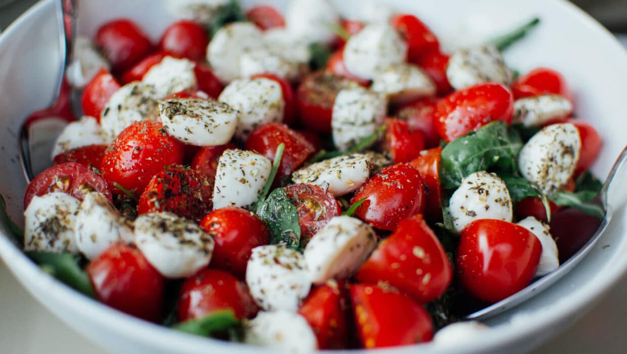 Tomato, Mozzarella, And Basil Salad NYC Catering