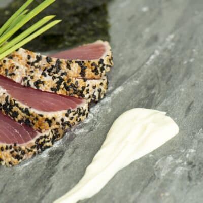 Sesame seed crusted tuna